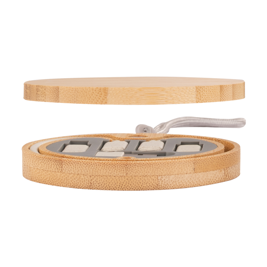 Connect Multicargador 6 en 1 de Bamboo y Trigo.