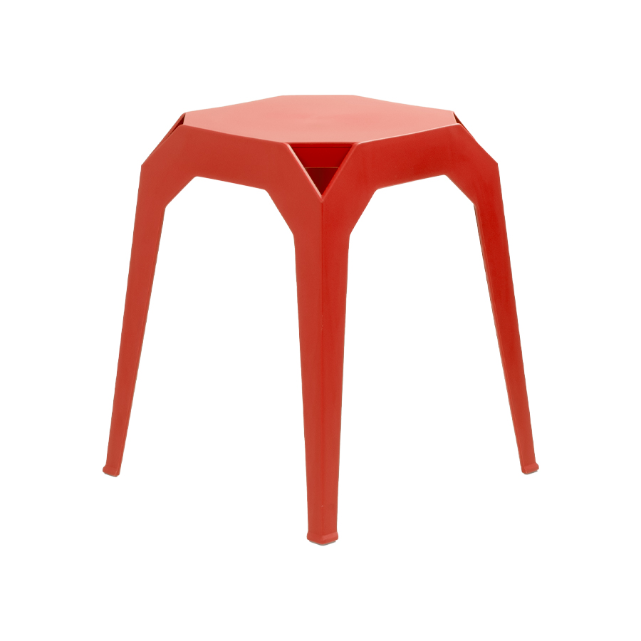 Piso apilable de plástico rígido 